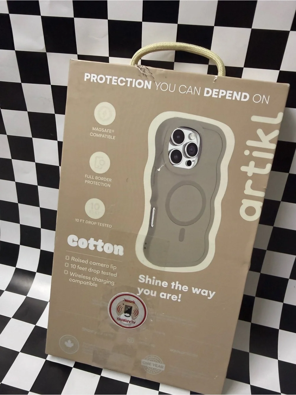 Artikl Cotton MagSafe iPhone 16 Pro Max Case in Cream